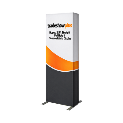 Hopup 2.5ft Straight Full Height Tension Fabric Display