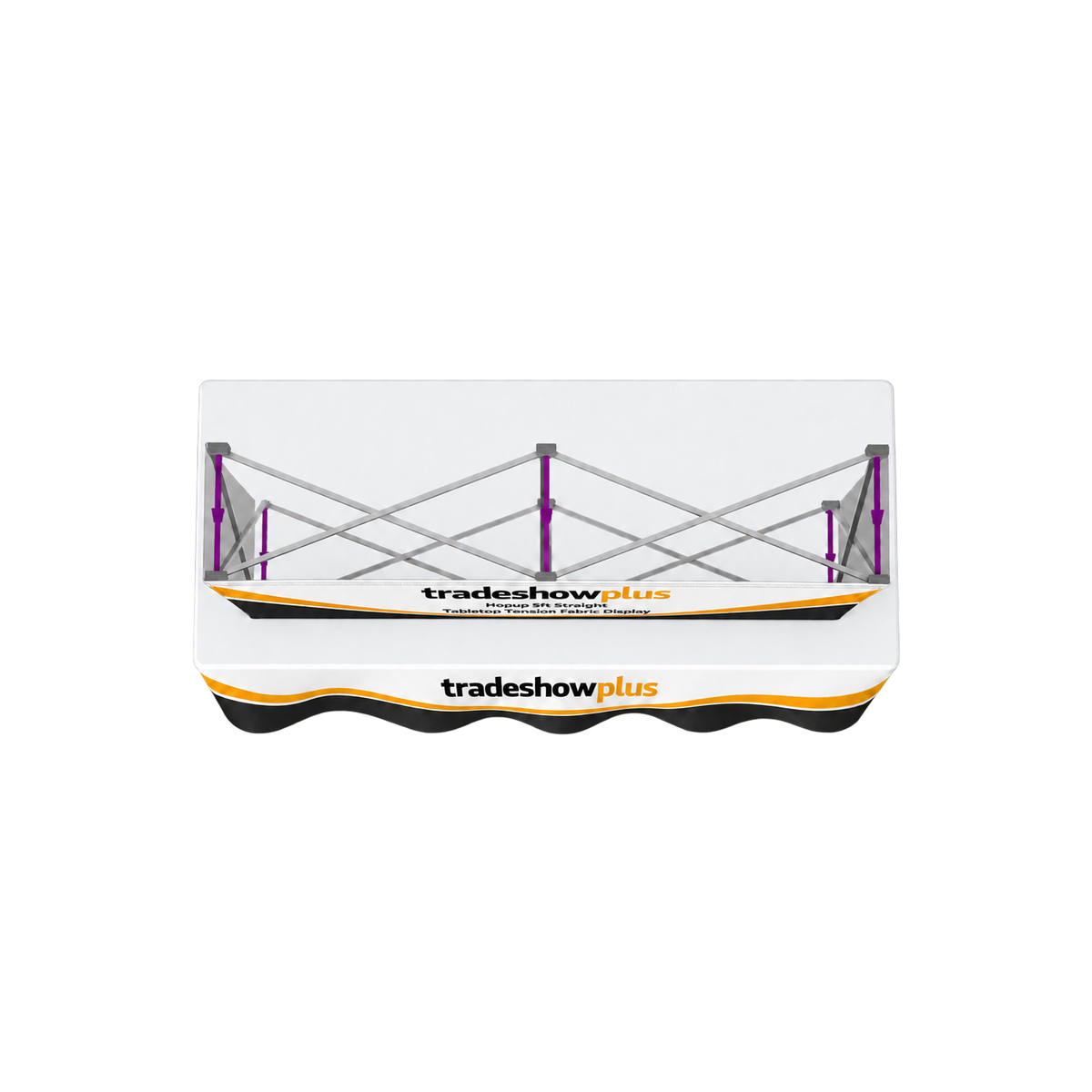 Hopup 5ft Straight Tabletop Tension Fabric Display