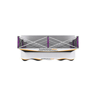 Hopup 5ft Straight Square Tabletop Tension Fabric Display