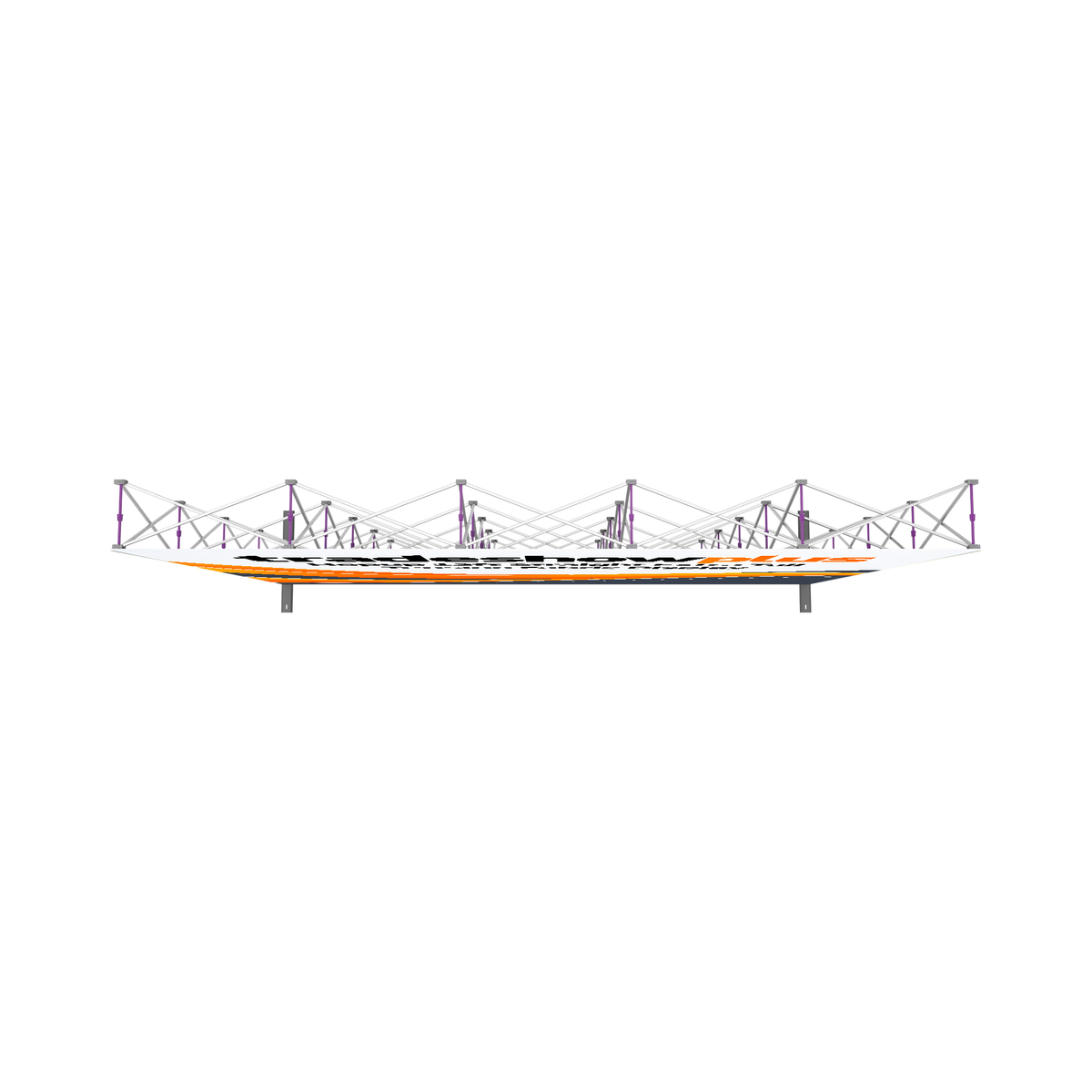 Hopup 13ft Straight Extra Tall Tension Fabric Display