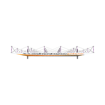 Hopup 13ft Straight Extra Tall Tension Fabric Display