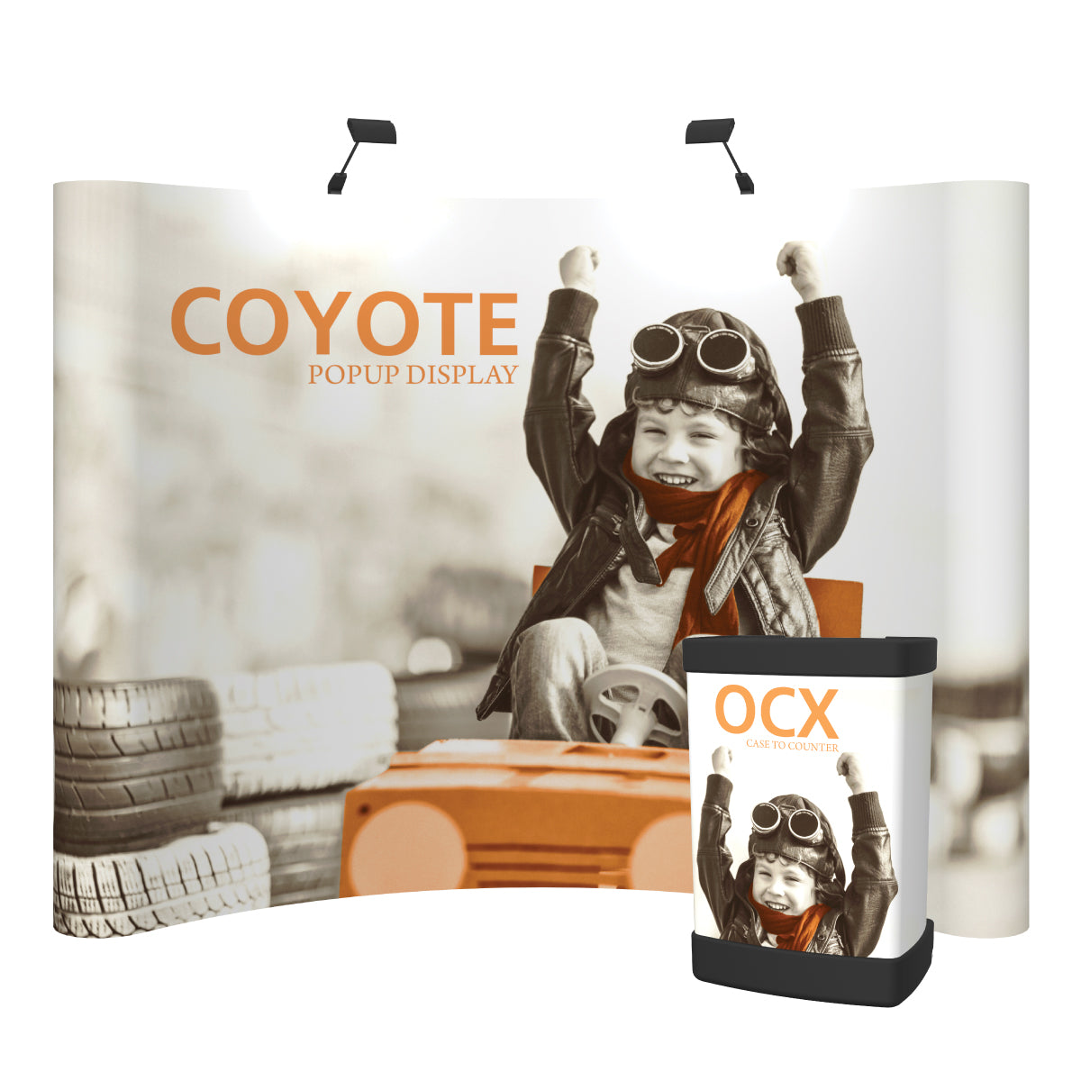 Coyote 10ft Curved Full Graphic Kit