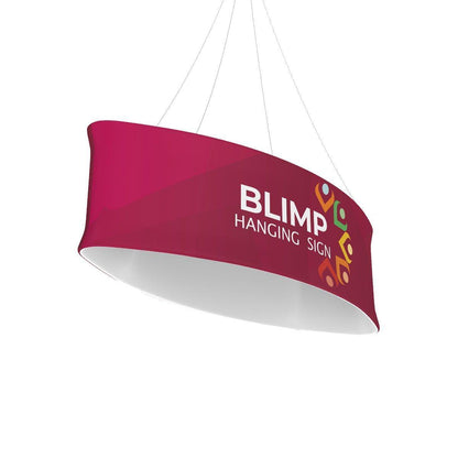 10ft Blimp Ellipse Hanging Display - TradeShowPlus