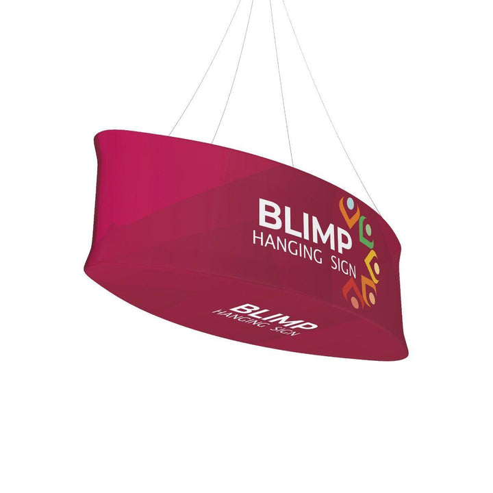 10ft Blimp Ellipse Hanging Display - TradeShowPlus