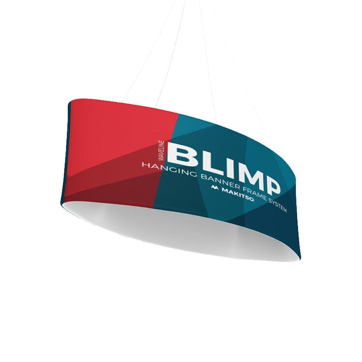 10ft Blimp Ellipse Hanging Display - TradeShowPlus