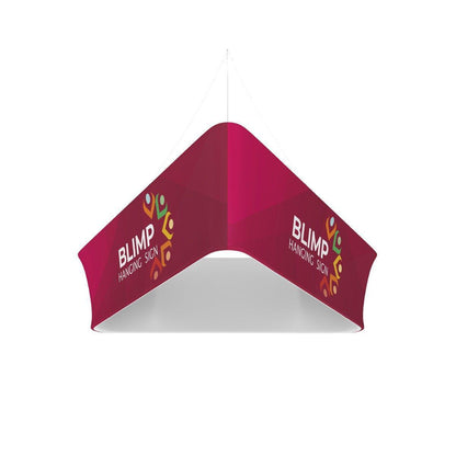 10ft Blimp Tapered Trio Hanging Display - TradeShowPlus