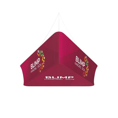 10ft Blimp Tapered Trio Hanging Display - TradeShowPlus