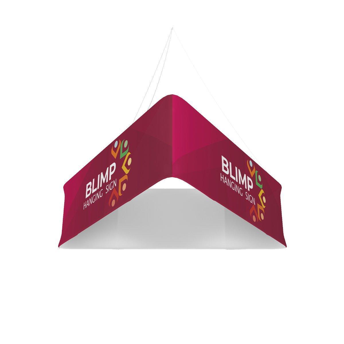 10ft Blimp Trio Hanging Display - TradeShowPlus