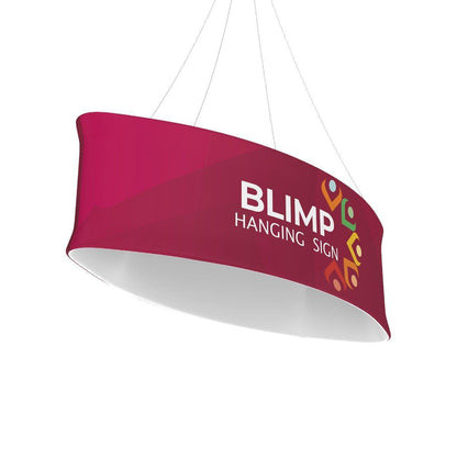 12ft Blimp Ellipse Hanging Display - TradeShowPlus