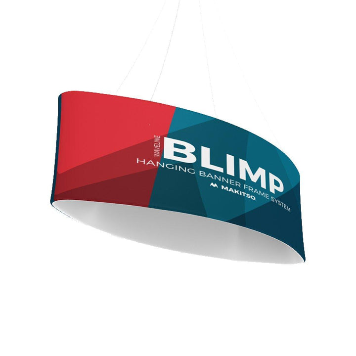 12ft Blimp Ellipse Hanging Display - TradeShowPlus
