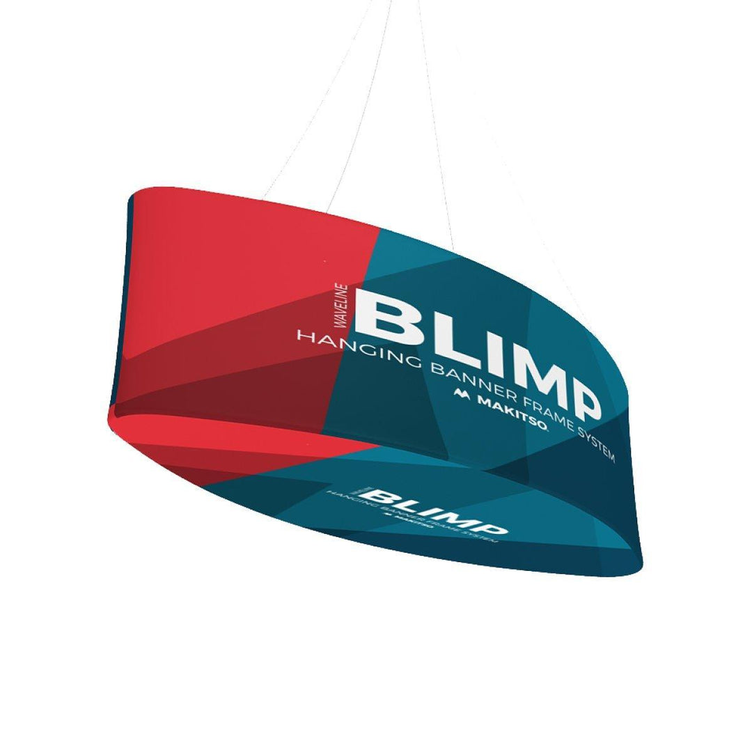 12ft Blimp Ellipse Hanging Display - TradeShowPlus