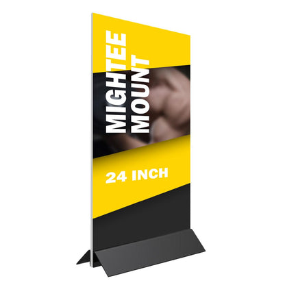 24 inch Mighty Mount sign holder stand for trade shows and exhibitions display