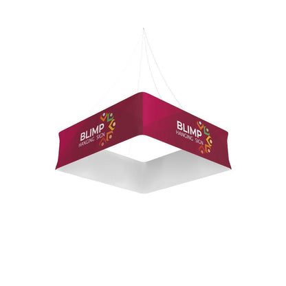 8ft Blimp Quad Hanging Display - TradeShowPlus