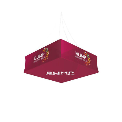 8ft Blimp Quad Hanging Display - TradeShowPlus