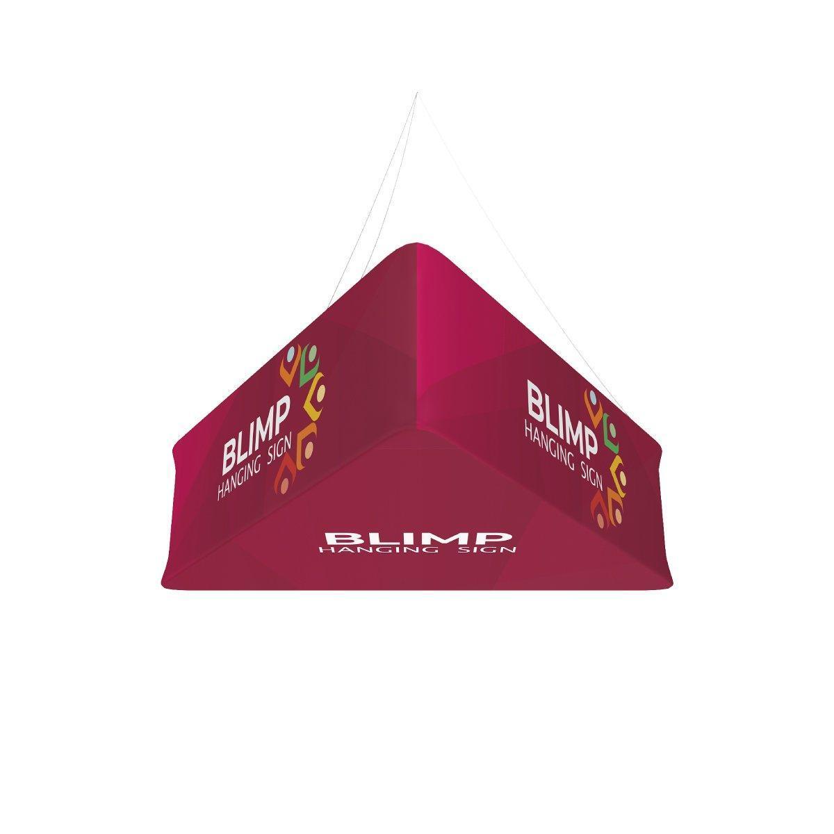 8ft Blimp Trio Hanging Display - TradeShowPlus