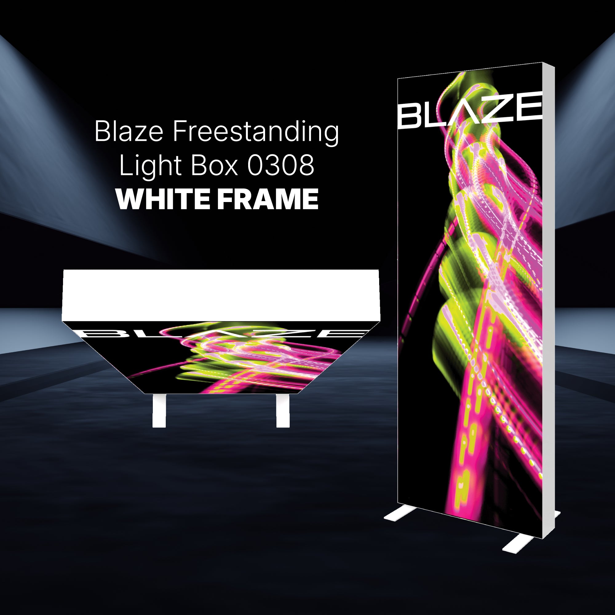 Blaze Light Box 0308 - Freestanding