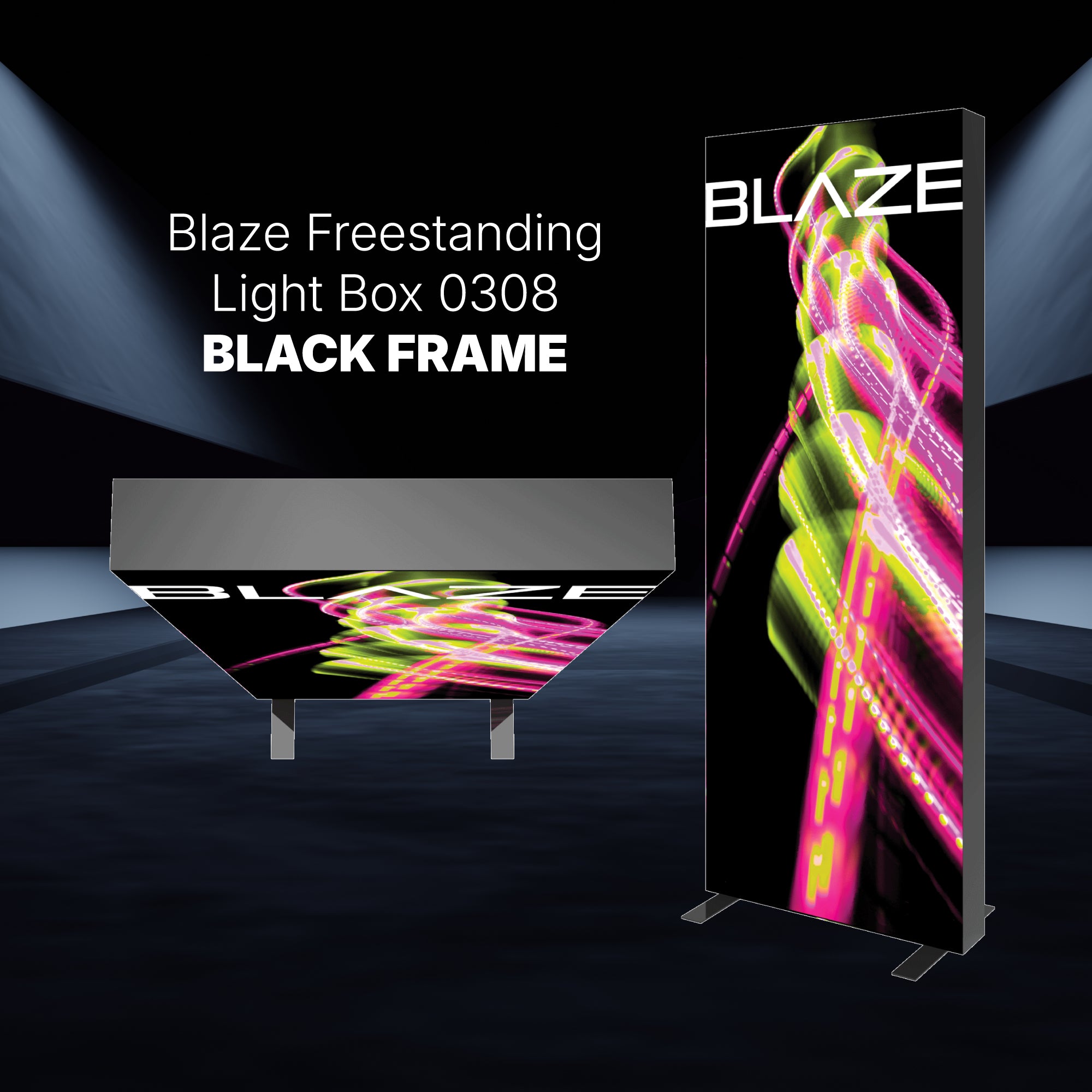 Blaze Light Box 0308 - Freestanding