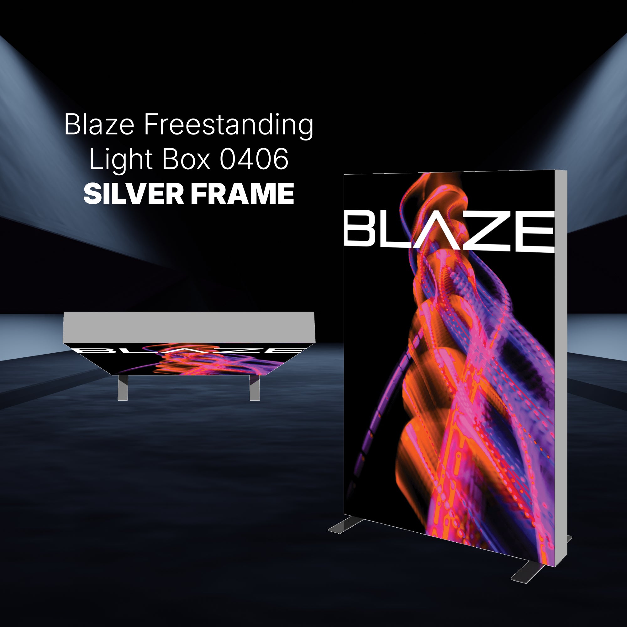 Blaze Light Box 0406 - Freestanding