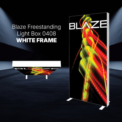 Blaze 4ft x 8ft Freestanding Light Box Display