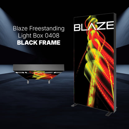 Blaze 4ft x 8ft Freestanding Light Box Display