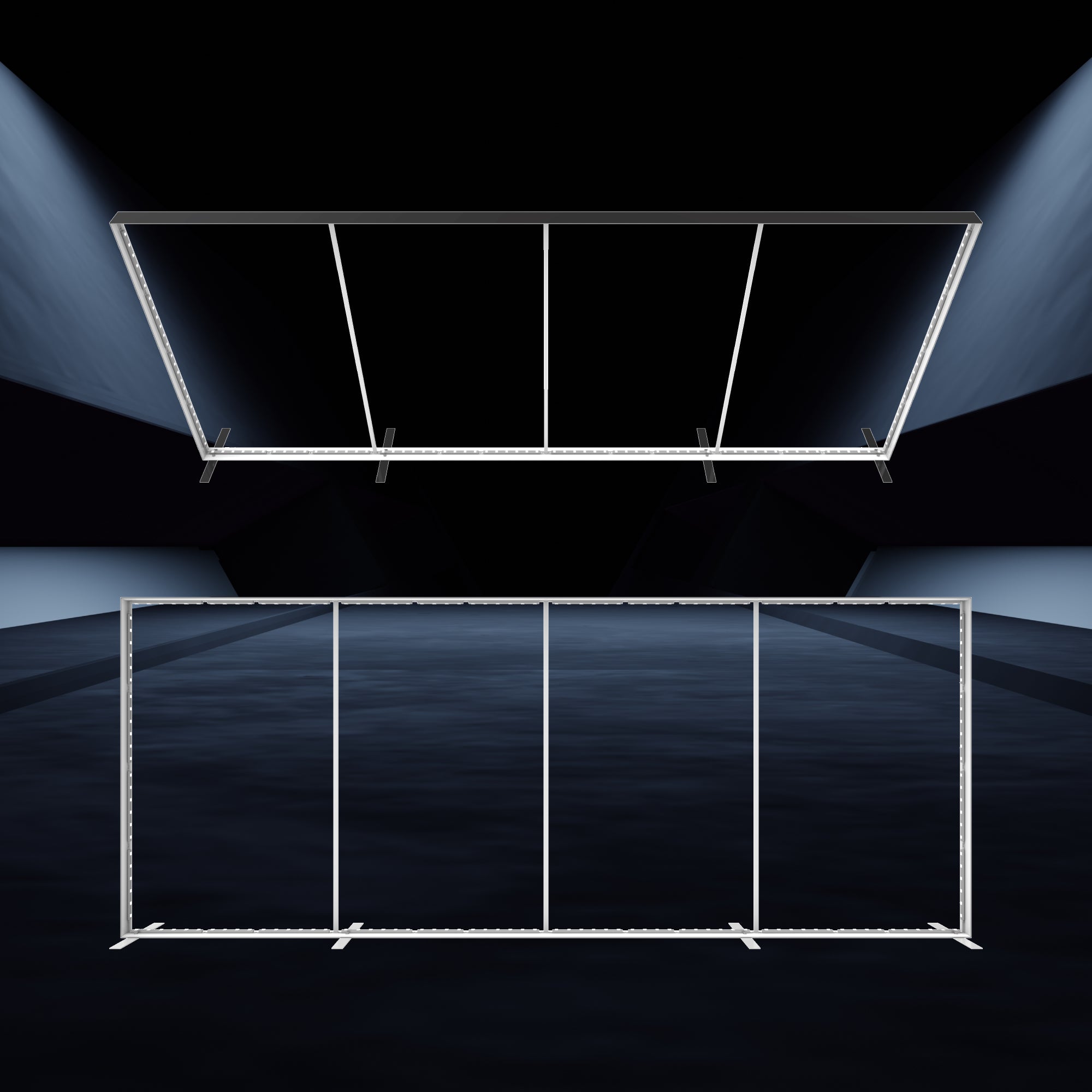 Blaze 20ft x 8ft Freestanding Light Box Display