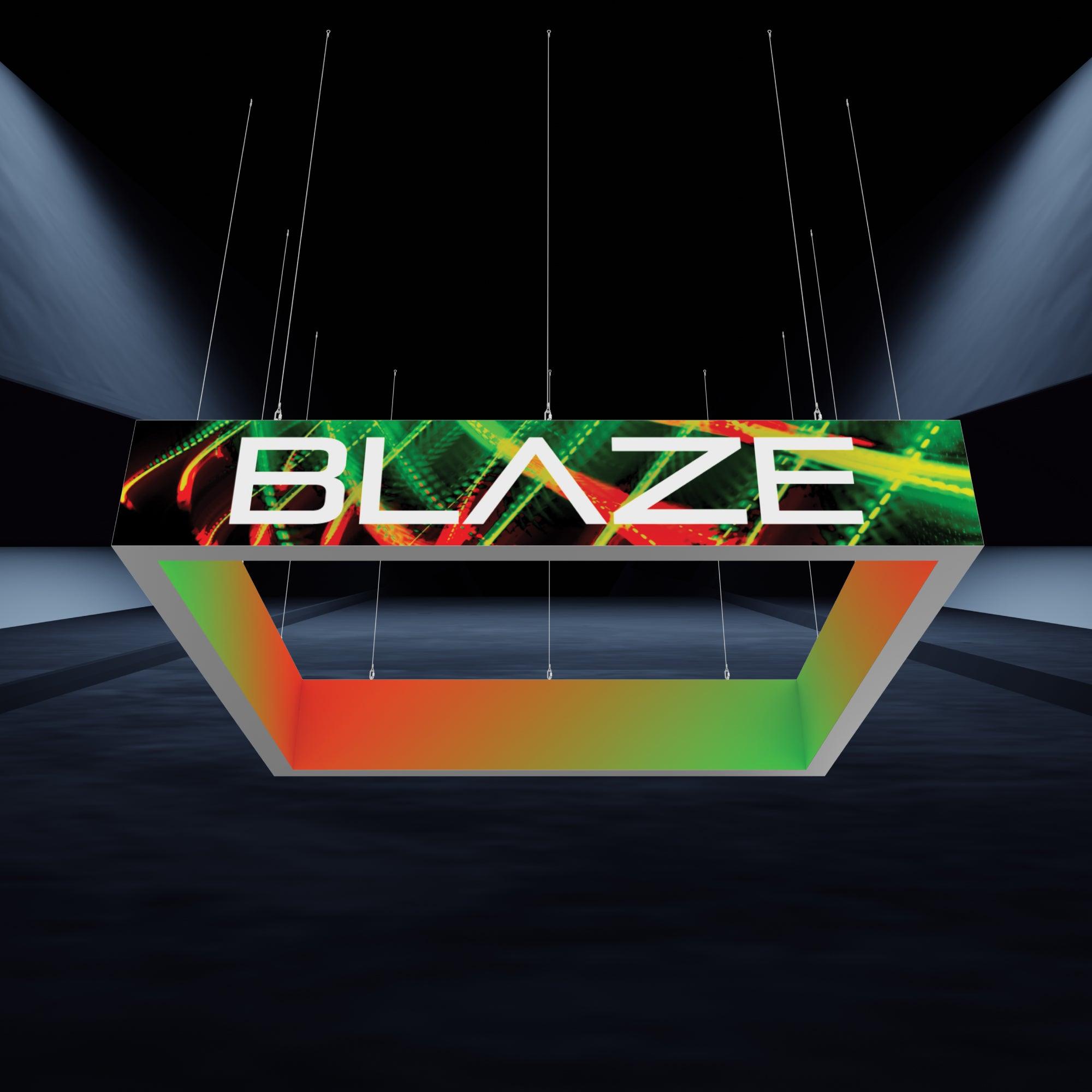 Blaze Light Box Hanging Square 1202