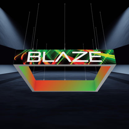 Blaze Light Box Hanging Square 1202