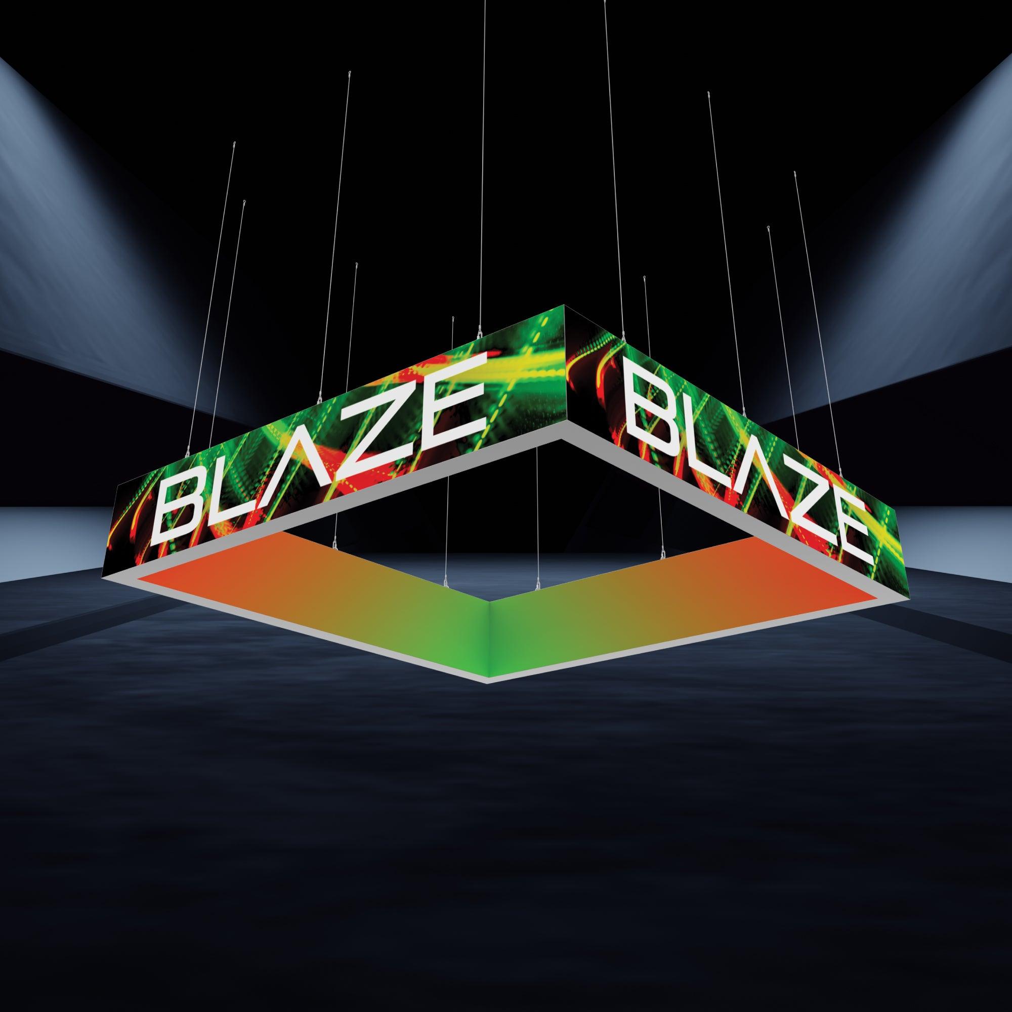 Blaze Light Box Hanging Square 1202