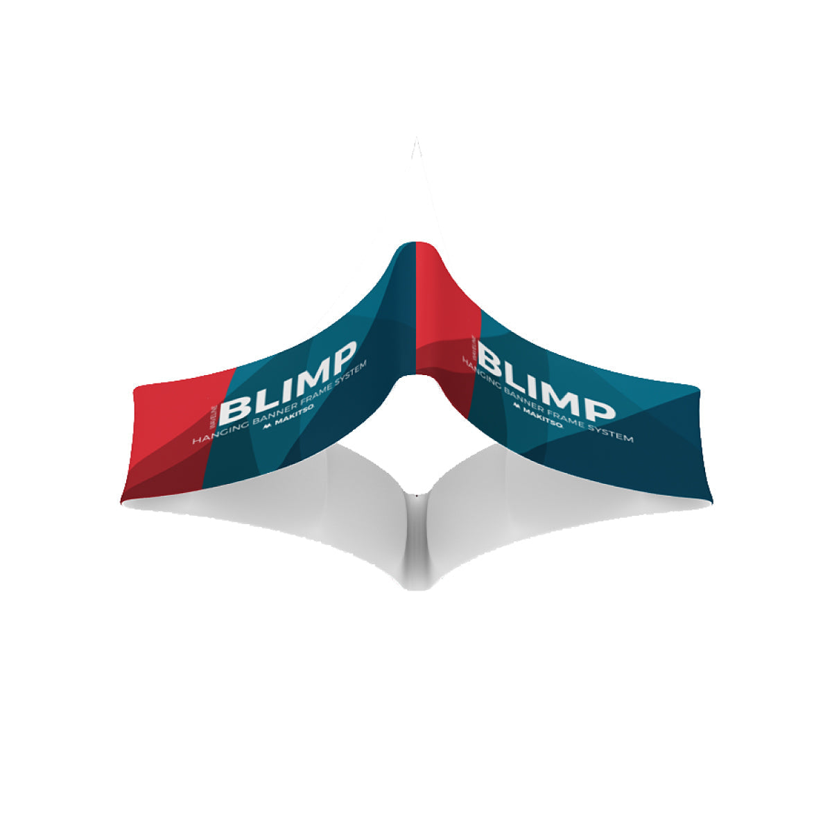 12ft Blackout Blimp Quad Curve Hanging Display