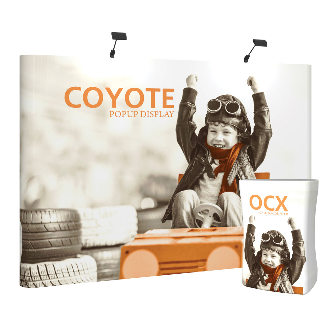 Coyote 11ft Straight Full Graphic Kit