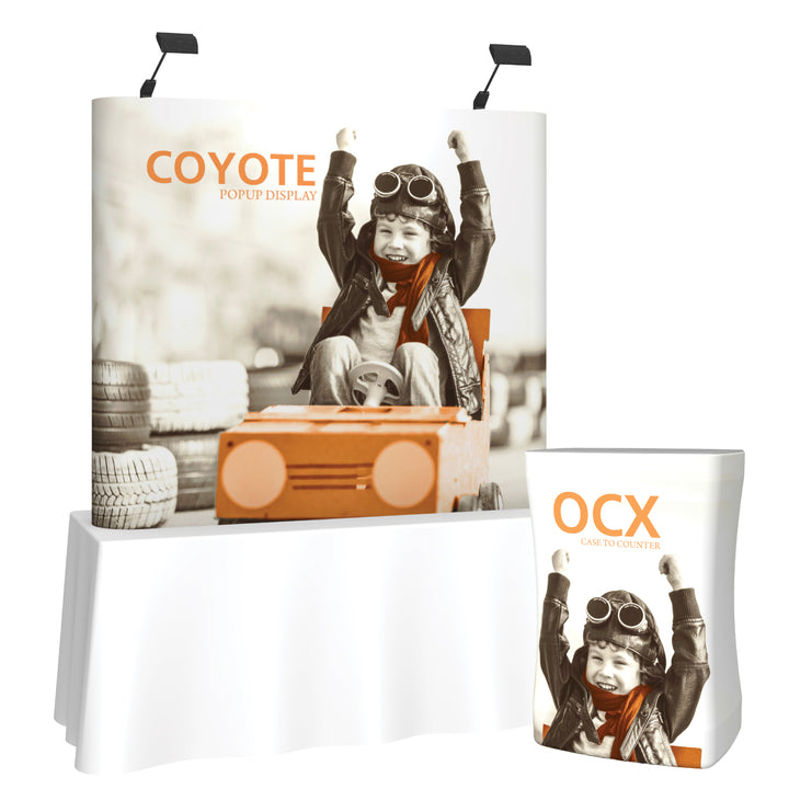 Coyote 6ft Straight Full Graphic Kit