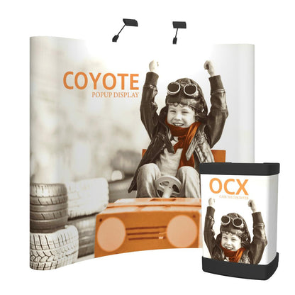 Coyote 8ft Curved Full Graphic Kit