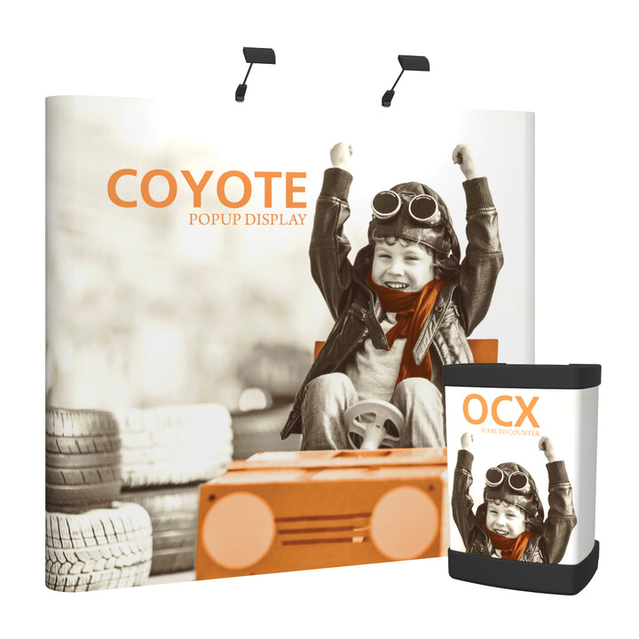 Coyote 8ft Straight Full Graphic Kit