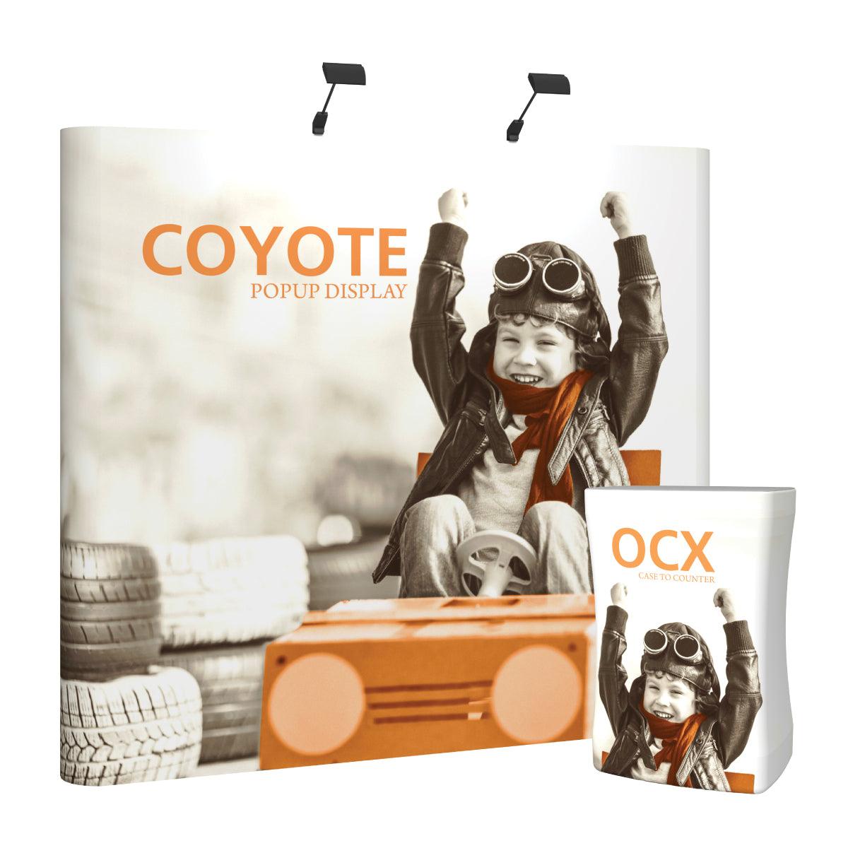 Coyote 8ft Straight Full Graphic Kit