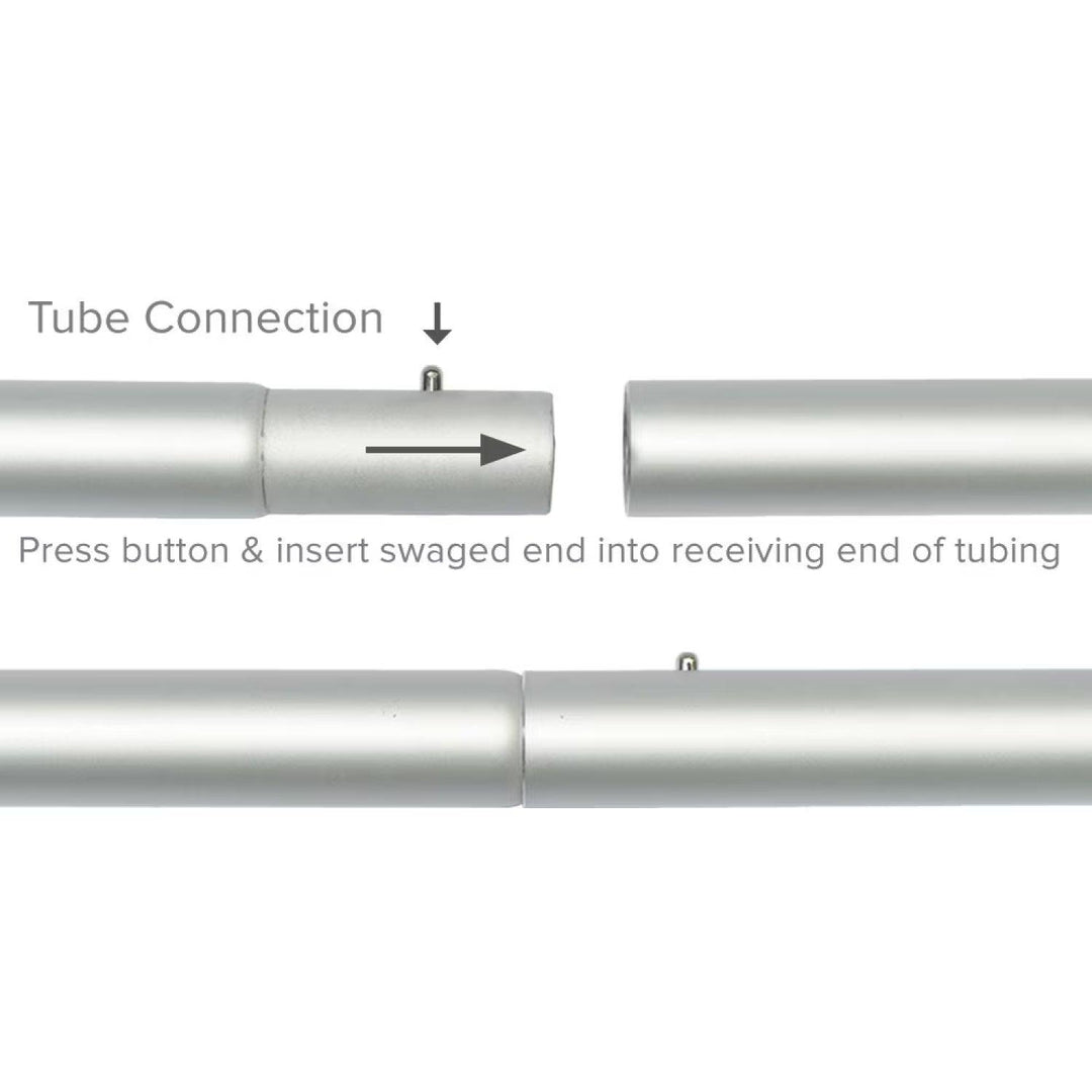 EZ Tube 10ft x 10ft Straight Display