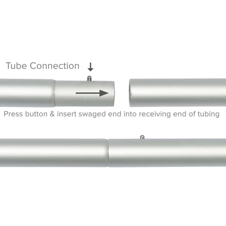 EZ Tube 10ft x 10ft Straight Display