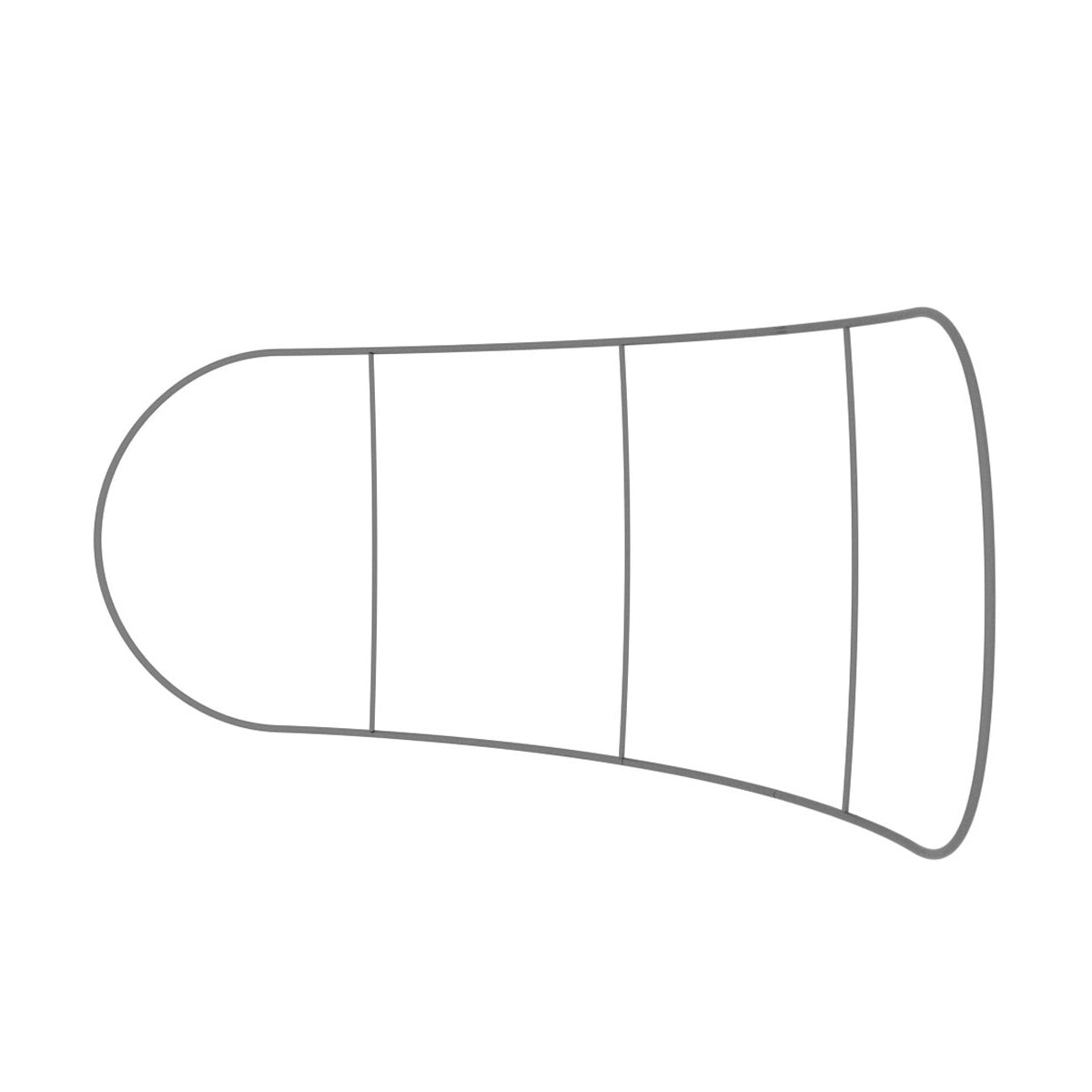 EZ Tube 20ft Kicktail Display