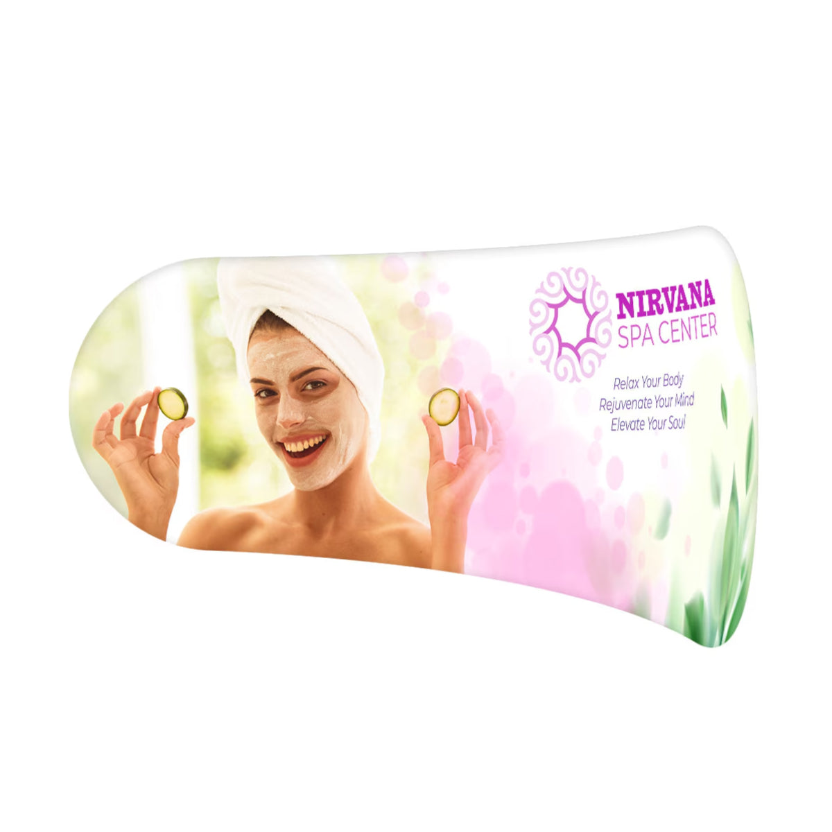 EZ Tube 20ft Kicktail Display