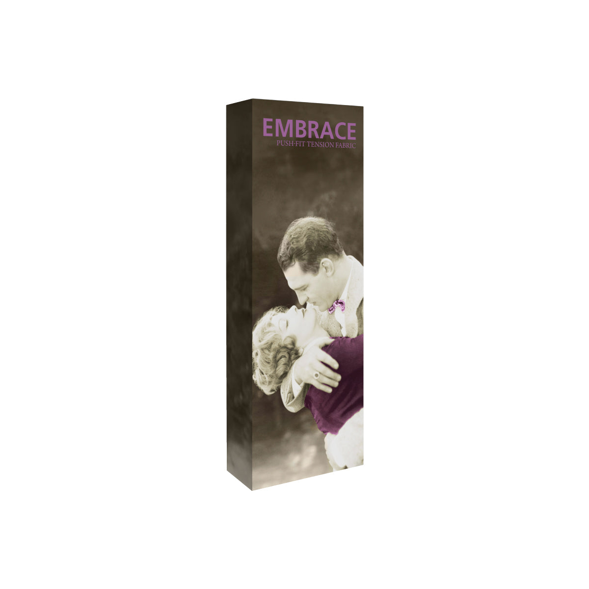 Embrace 2.5ft Full Height Push-Fit Tension Fabric Display