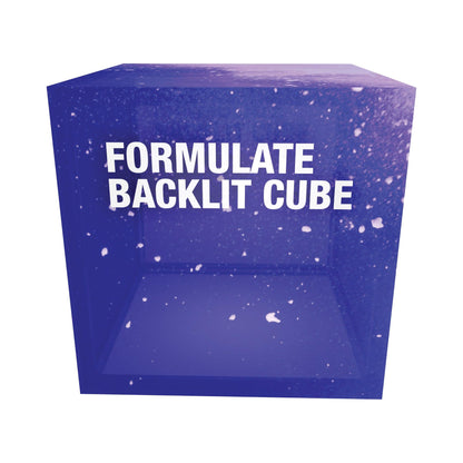 Formulate Backlit Cubes