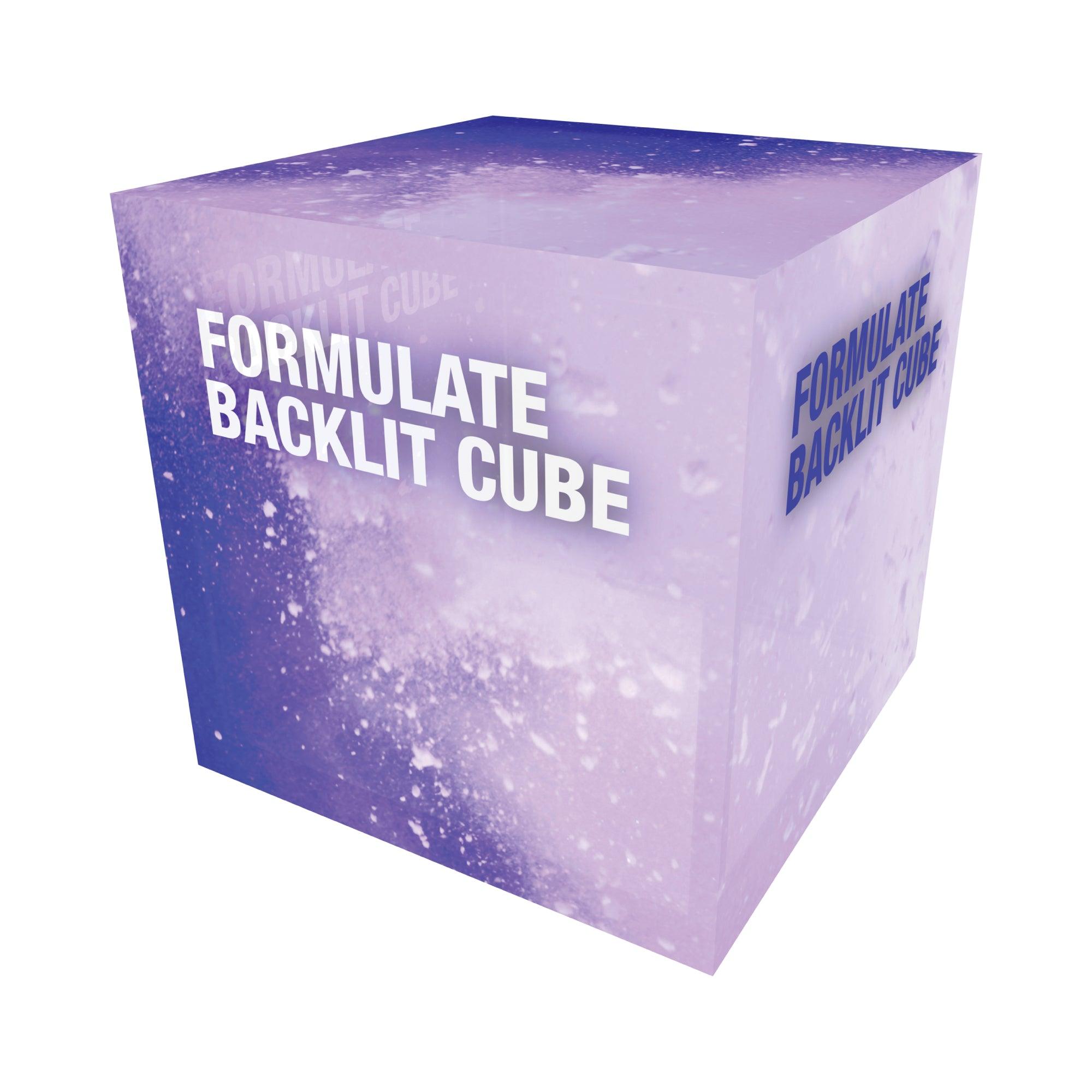 Formulate Backlit Cubes