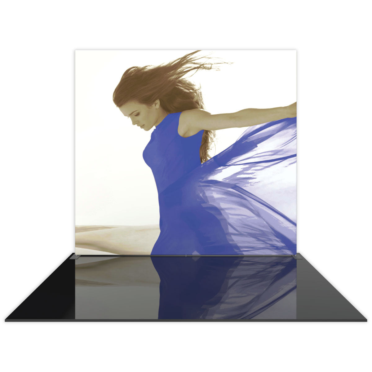Formulate Master 10ft Straight 10ft Tall Fabric Backwall