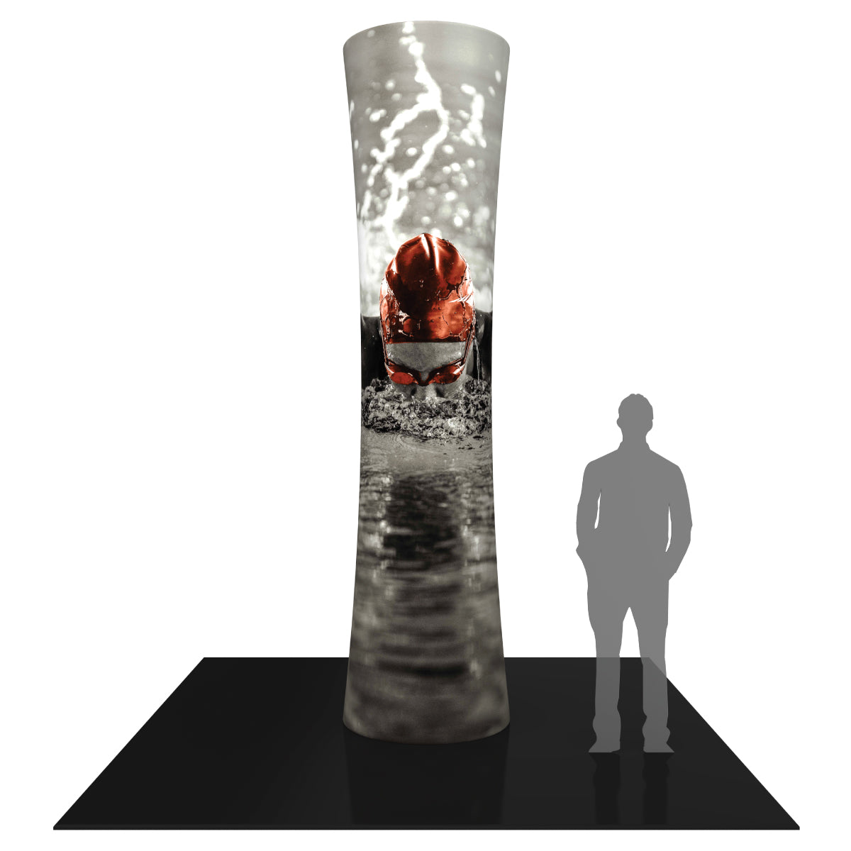 Formulate 12ft Cylinder Tower 01