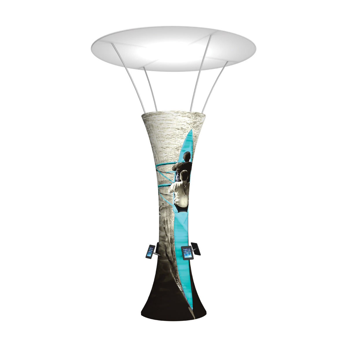 Formulate 16ft Funnel 04 Tension Fabric Structure