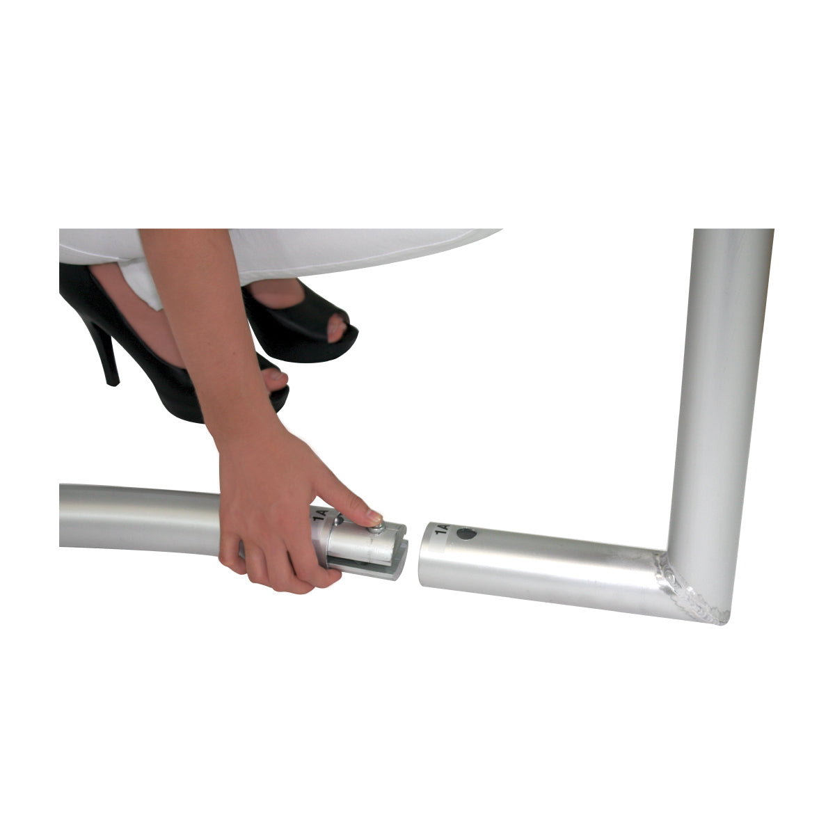 Formulate 10ft Chip Shaped Wall 01 Tension Fabric Structure