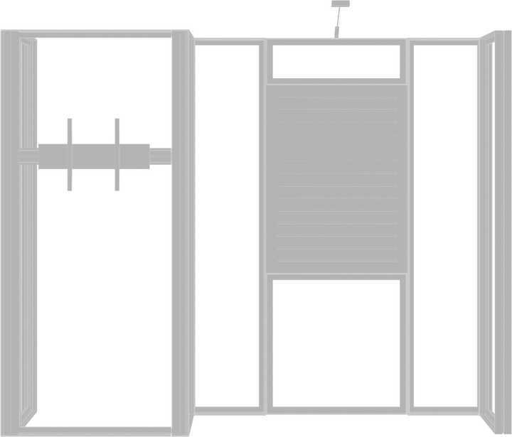 Hybrid Pro 10ft Modular Backwall Kit 34