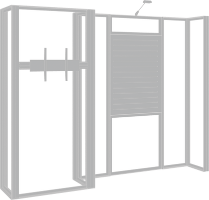 Hybrid Pro 10ft Modular Backwall Kit 34