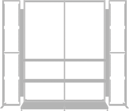 Hybrid Pro 10ft Modular Backwall Kit 35