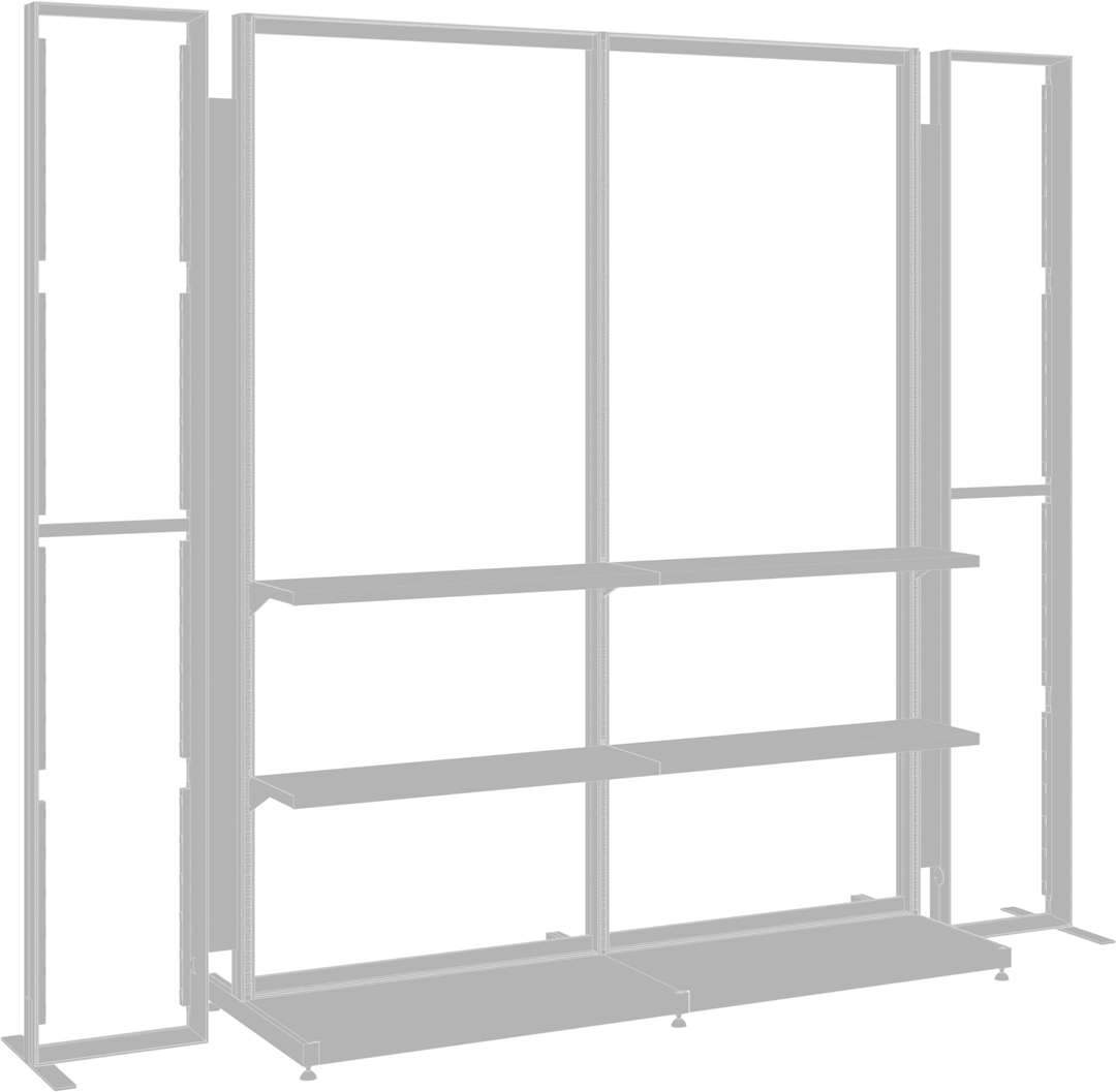 Hybrid Pro 10ft Modular Backwall Kit 35