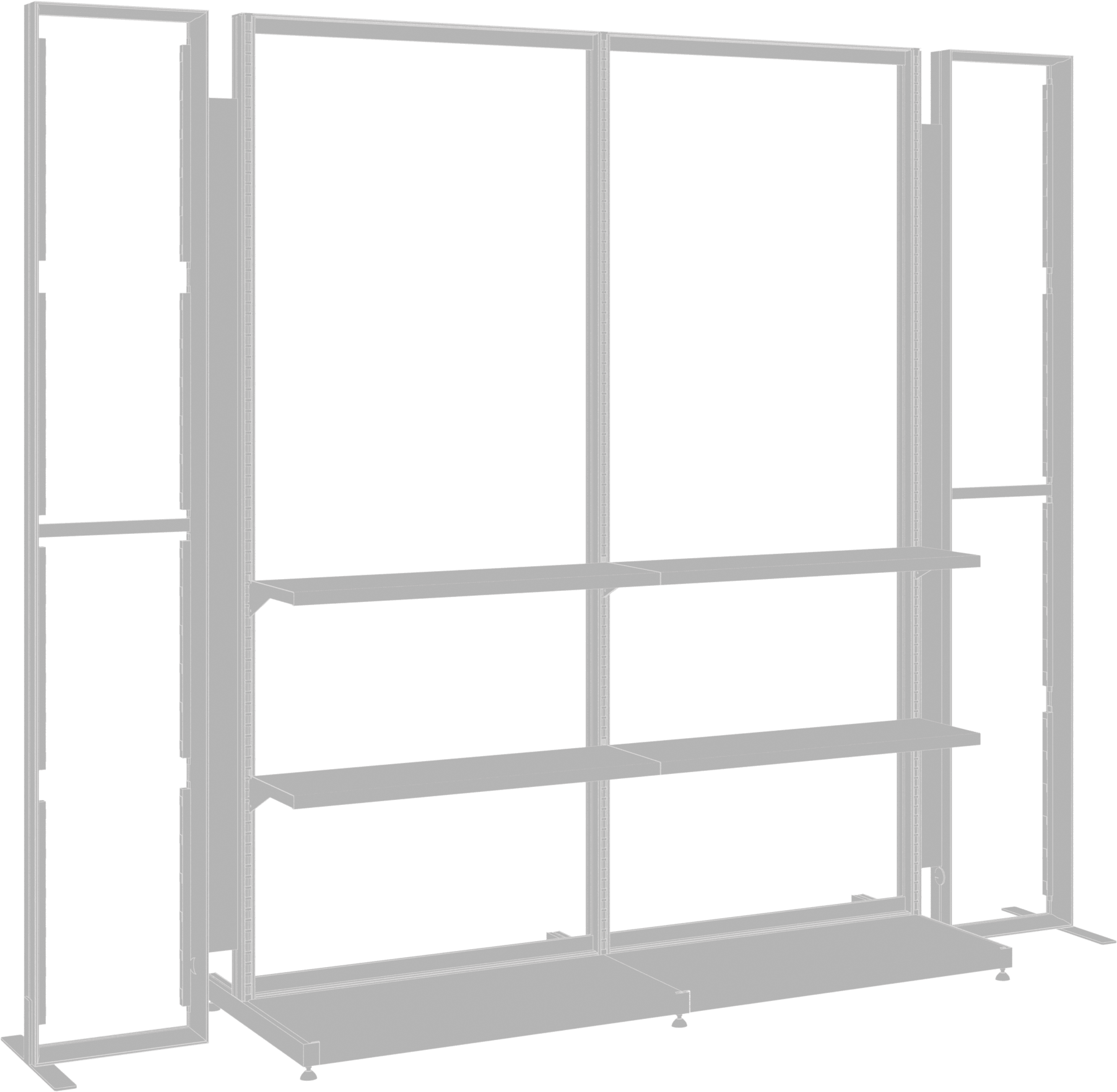 Hybrid Pro 10ft Modular Backwall Kit 35